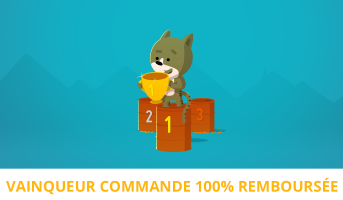 Gagnant 1200L commandés